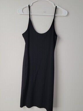 Popular 21 Women's Mini Dress "little black dress"  Soft, Stretchy Size M EUC